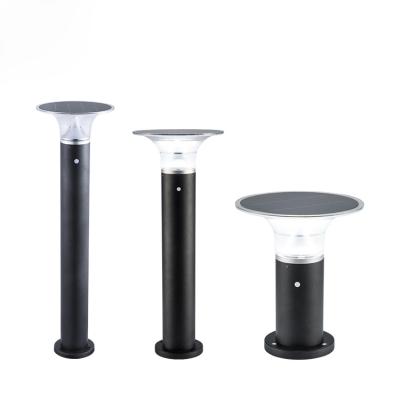 China Residential Landscape Walkway Path Decorative Bollard Garden Waterproof 3W Outdoor Solar Led Lawn Light for sale