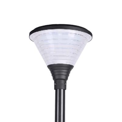 China Garden All in One IP65 20W Outdoor Solar Gate Post Pillar Landscape Lantern Solar Garden Light for sale