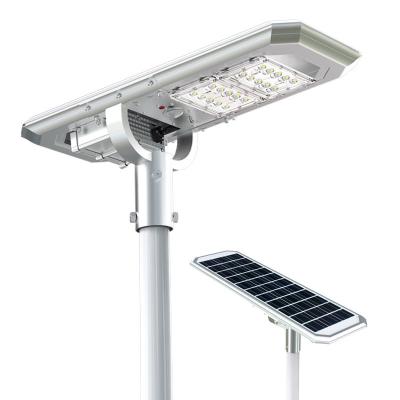 China ROAD 20W 30w 40w 50w 60w 70w 80w 90w 100w all in one integrated led solar street light for sale