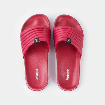 China Red PU Foam Quick Drying Eva Slide Sandal With Open Toe for sale