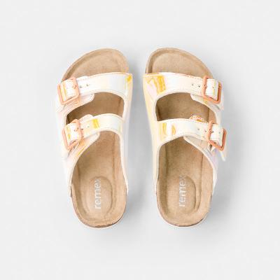 China Correa doble Birkenstock EVA Slides, sandalias dobles impermeables de la plataforma de la correa en venta