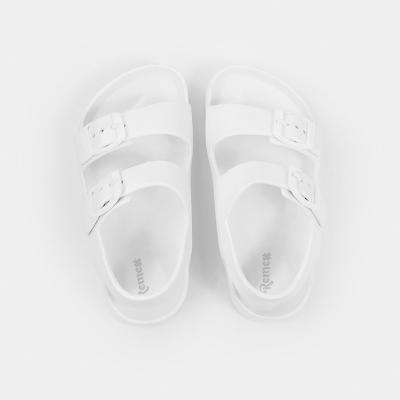 China La hebilla doble blanca EVA Birkenstock Clogs For Outdoor de los niños en venta