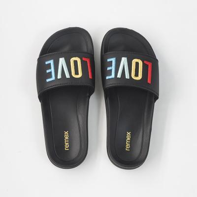 China Ladies Black Breathable 36EU EVA Slide Sandal With Open Toe for sale