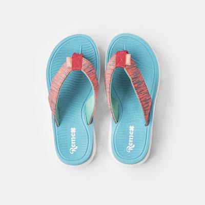 China La correa Flip Flops, 35EU del doble de la tela no patina Flip Flops en venta