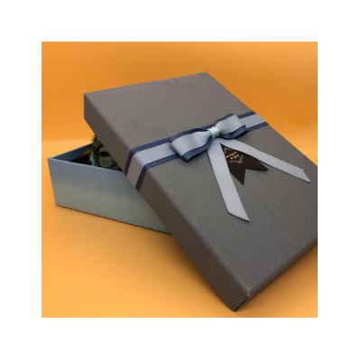 China Logo Printed Recyclable Coated Paper Recyclable Custom Jewelry Brand Box Luxury Packaging Gifts Box For Clothes for sale