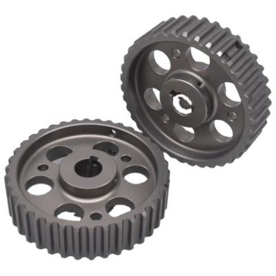 China OEM CNC lathe milling aluminum gear high precision aluminum/stainless steel machined gear for sale