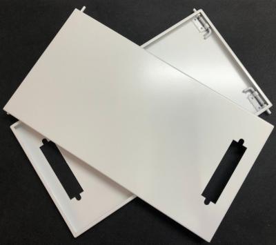 China CNC laser cutting sheet metal part white powder coated sheet metal fabricated part zu verkaufen