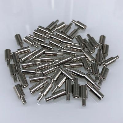 China CNC turning brass Silver plating pin CNC turned stainless steel pin Stainless steel machined part zu verkaufen