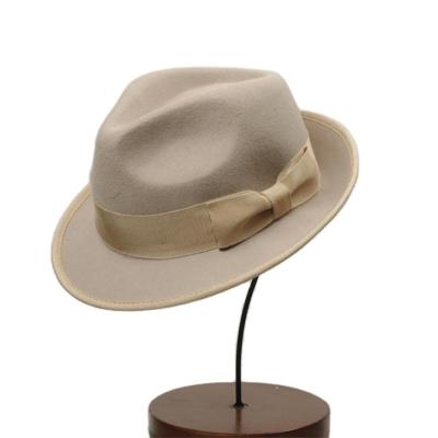 China Character Fashion High Quality Wool Felt Fedora Hats For Women for sale