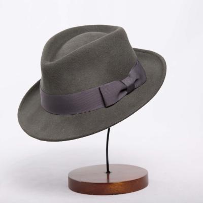 China Fashion Soft Comfortable High Quality Wool Felt Fedora Hats For Women for sale