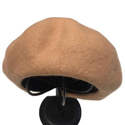 China Soft 100% custom made wool fashion beret for sale for sale