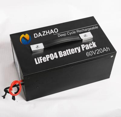 China Electric Bicycles / Scooters Customized Lifepo4 Electric Vehicles 60v 20ah Golf Car Forklift Lithium Power Battery Pack For Ev for sale