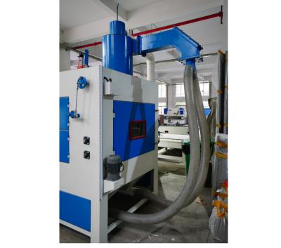 China Building Material Shops Rotary Indexing Shaft Sandblasting Machines for sale