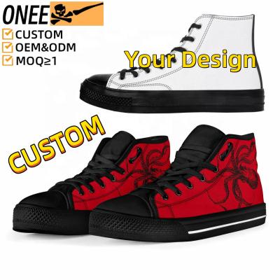 China Fashion Trend Customized Release Walking Style Mens Casual Vulcanized Canvas Shoes Custom Fashion Blank Mens Skateboarding Shoes Zapatillas for sale