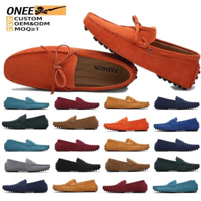 China Cushioning Leather Loofers Shoe For Man Casual Mocassins Pour Homm Loafer Genuine Men Fabric Shoes for sale