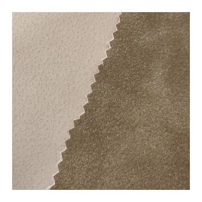 China Waterproof Abrasion-Resistant Microfiber Faux Leather For Shoes And Sofa Making Material for sale