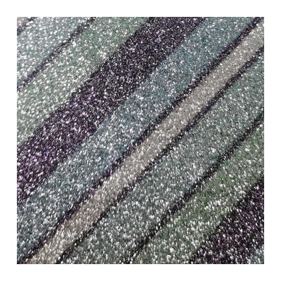 China Wholesale Waterproof A4 Rainbows Glitter Fabric Wallpaper PU Faux Silver Oblique Leather For Decorative Materials for sale