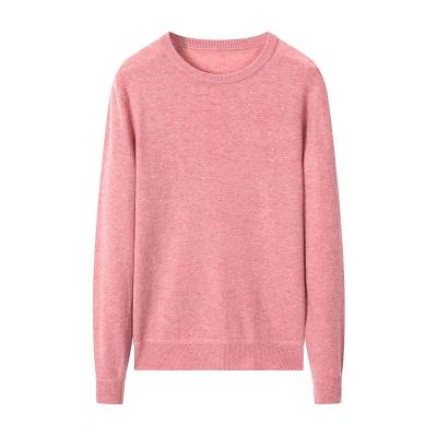 China Breathable Basic Crew Neck Men's Yarn Quality Fine Soft Sweater Pullover for sale