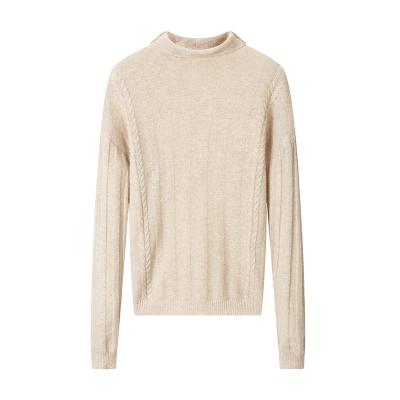 China 2021 New Arrival Breathable Women Cabel Acrylic Knit Soft Thin Pullover Sweater For Autumn for sale