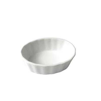 China Sustainable Oval Heat Resistant Porcelain Souffle Ceramic Ramekin Dish for sale