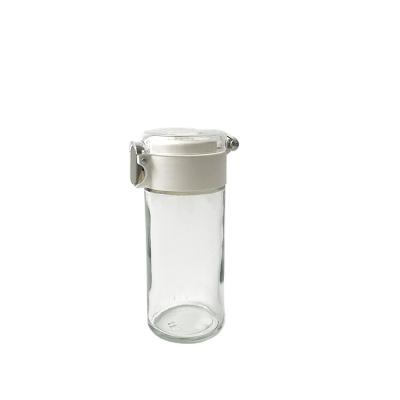 China Freshness Preservation Custom Design Glass Round Pepper Spices Storage Bottle for sale