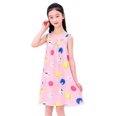 China Cheap QUICK DRY Toddler Cotton Nightgowns Clothes Set Elegant Sleeping Beauty Dress China Factory Girls Nightgown Dresses For Girls Children for sale