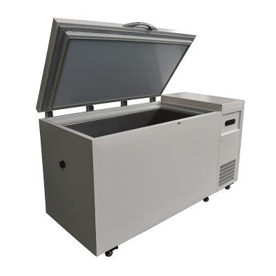 China Hospital -80 degree 520L stainless steel deep freezer with safety and international famous compressor for hospital for sale