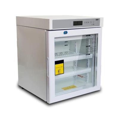 China Control Temperature 2-8 Degree 50L Upright Small Medical Refrigerator For Storing Medicine And Vaccine For Centers For Disease Control for sale