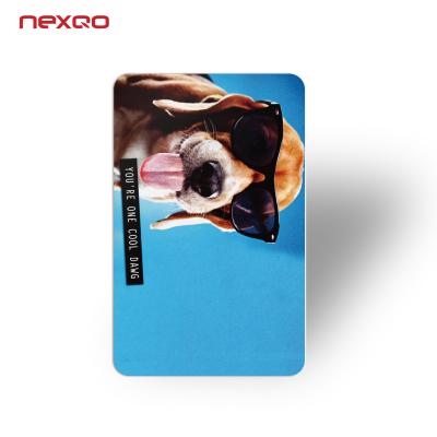 China NEXQO Bio New Material Degradation Eco-friendly PVC 100% Plastic Card 460*305*0.38mm for sale