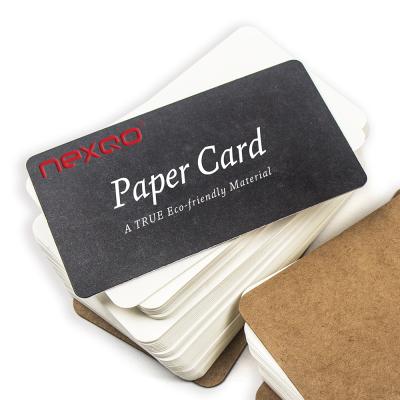 China Raincoat/Waterproof Free Sample! Eco Card Hotel Keys NFC / RFID Disposable Paper Card for sale