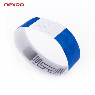 China Waterproof / NFC EW01 Waterproof Waterproof Festival RFID Wristband Disposable Wristband Door Access Control for sale