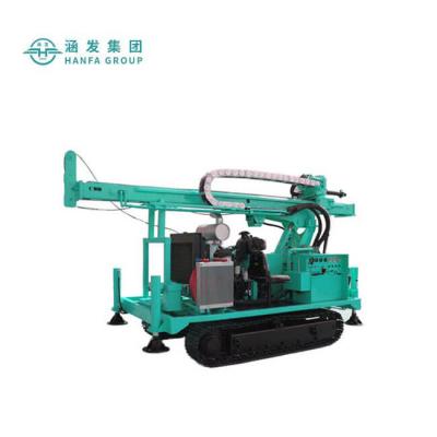 China Cultivate HFJ600C Mining Digger Drilling Rig Used Crawler Type Water Well Drilling Rig for sale