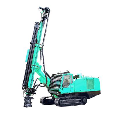 China Construction Material Stores Blast Hole Drilling Rig Quartzite Stone Quarry Drilling Rig Machine Crawler DTH Drilling Rig for sale