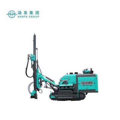 China HF421T Truss Drilling Diameter 90-115mm DTH Outdoor Blast Hole Drilling Rig for sale