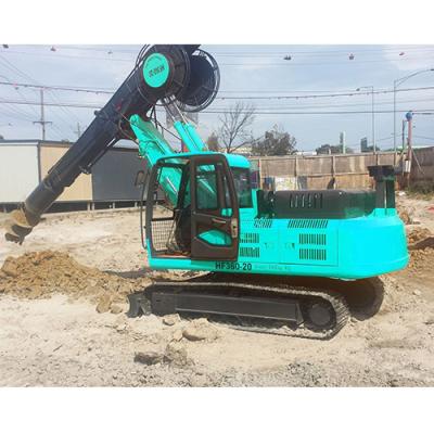 China Cultivate HF-360 Small Full Pile Hydraulic Drive Machine Rock Rotary Drilling Rig Mine Drilling Rig for sale