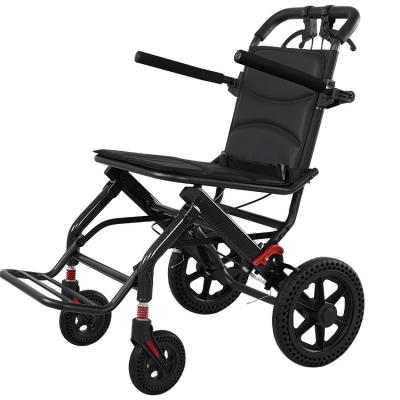 China Ultra light and portable outdoor fashion medical adult foldable manual lightweight wheelchair for disabled for sale