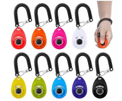 China Hot Sale Amazon Pet Product Stocked Barking Cat Dog Training Logo Custom Whistle Clicker for sale