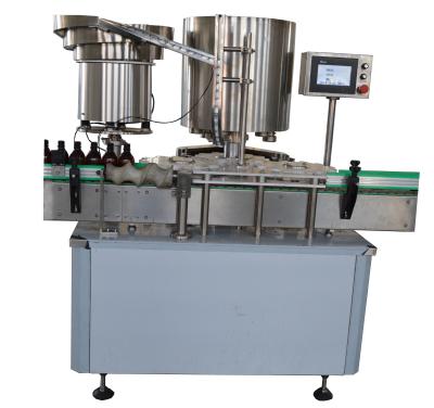 China Automatic Liquid Soap Capsule Machine Chemical Plastic Aluminum Cap Capping Machine for sale