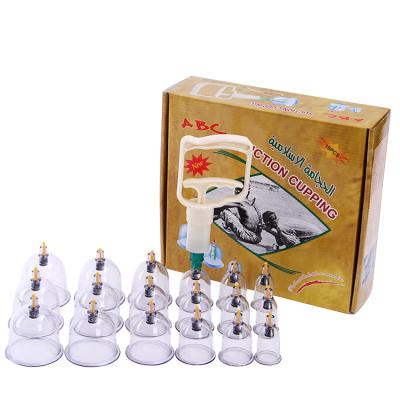 China High Quality Safety ABC Vacuum Cupping 18 Cups Body Vacuum Cupping Machine for sale