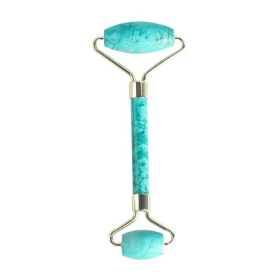 China Face Lift Turquoise Face Roller Turquoise Stones Face Massager Turquoise Jade Roller for sale