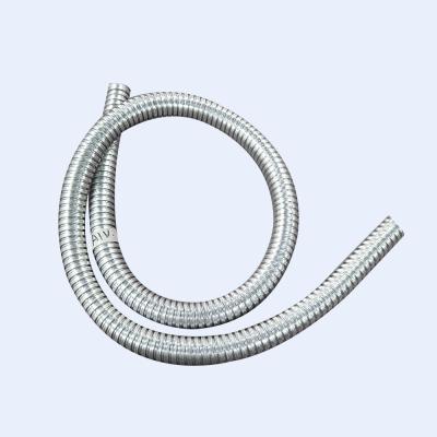 China IP6 Anti Fire Steel Flexible Conduit 0.30MM Thickness 1/2