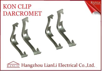 China Galvanisiertes ELEKTROEMT Conduit Fittings KEIN Stahl-Transportgestell Clip Kon Clip des Mangan-65 zu verkaufen