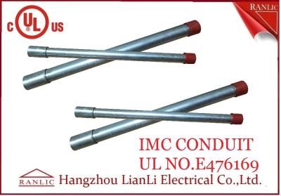 China El conducto eléctrico del acero IMC fino blanco de la pared galvanizó 1-1/2 pulgada de la pulgada 1-1/4 en venta