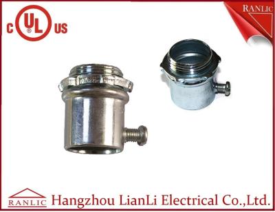 China UL vermeld 1/2 duim aan 4 duimmetaal EMT Conduit Connectors met pvc Geïsoleerde Throad Te koop