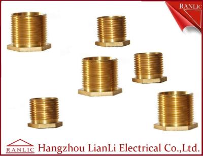 Chine Fil principal de câblage électrique en laiton de GI de long hexagone d'accessoires de Bush de mâle en laiton à vendre