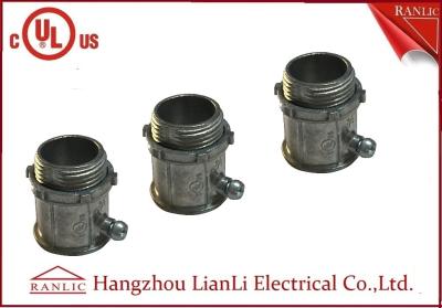 China 1/2 EMT Set Screw Connector 3/4 Conduit Connector Electrical Conduit Accessories for sale