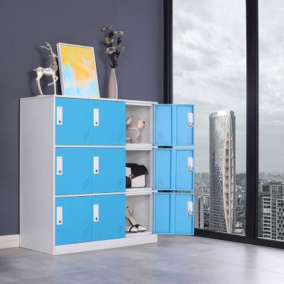 China Kids Adjustable Cabinet 4 (Size) Door Wardrobe Wardrobe Hotel Metal Locker Hotel Wood Style Almari Style Steel Side for sale