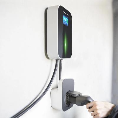 China ABS 7 KW Charging Station For Car Electric Car Charging Station Vehicle Charging Station With Type - 2 for sale