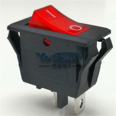 China KCD3 mini SPST 2PINS ON OFF 15A 250VAC T85 55 KCD3 Rocker Switch for sale