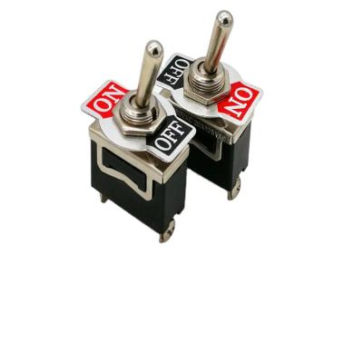 China 2 Position KN3 2 Pin Toggle Switch KN3 ON-OFF 12MM 15A 250V DPST for sale